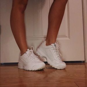 FILA DISRUPTORS WHITE